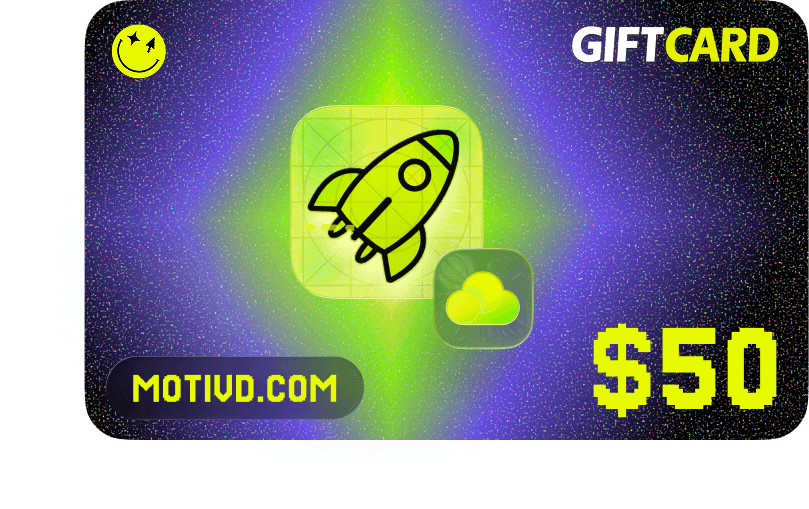 Carte cadeau Motivd 50 $